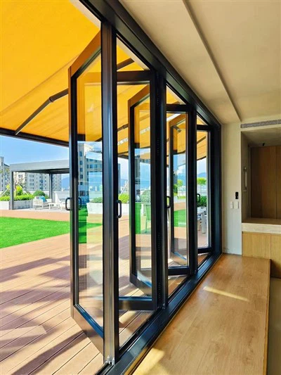 Aluminium Folding Iav Patio Folding Qhov Rooj